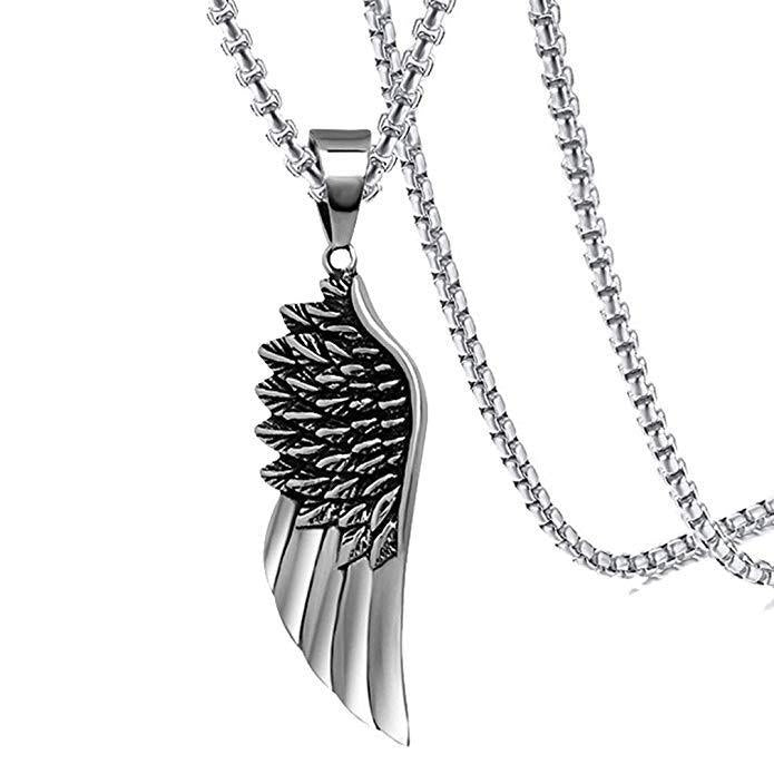 Wholesale Musical Note Titanium Steel Men's Necklace